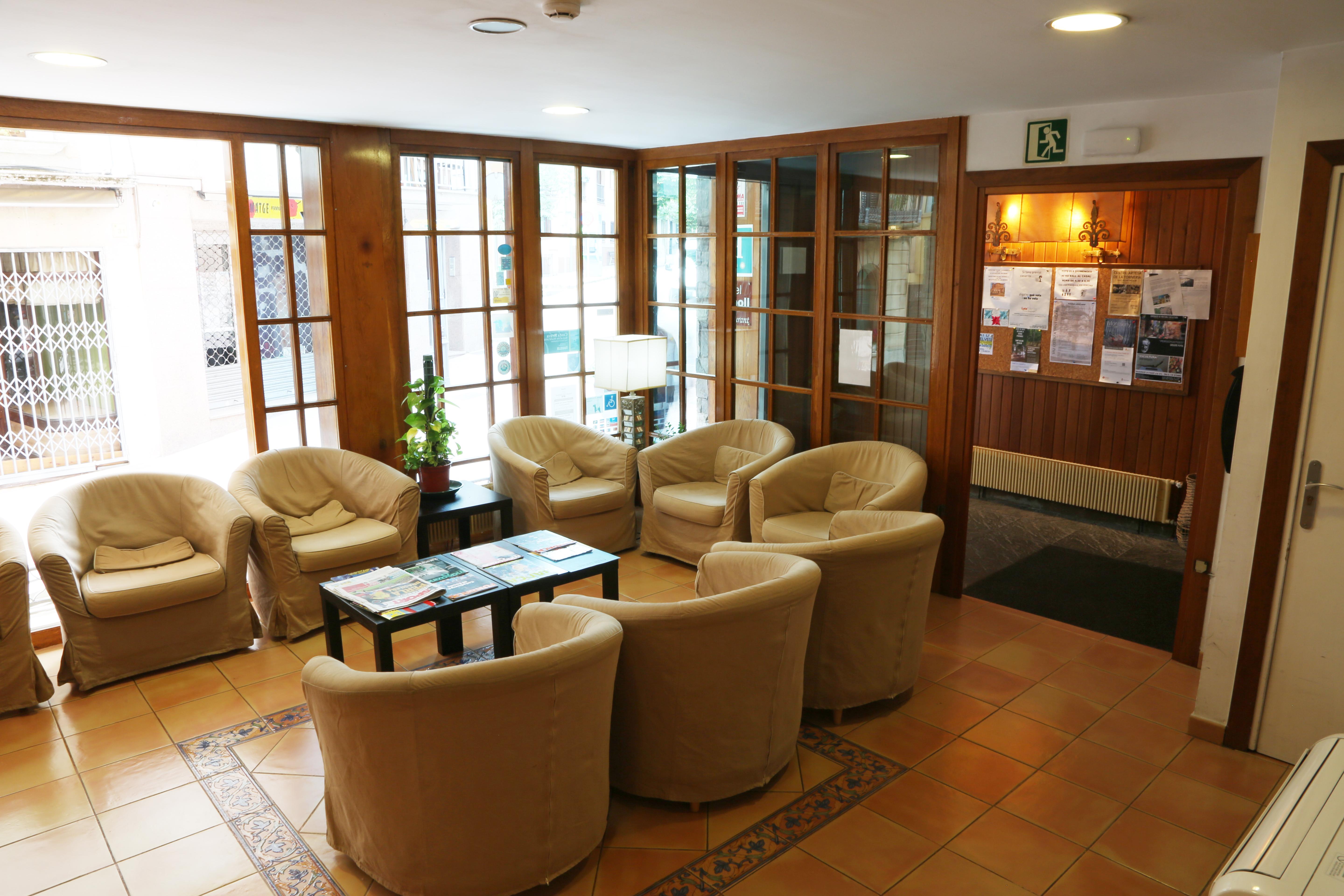 Hotel Ripoll Sant Hilari Sacalm Exterior photo